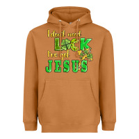 Meerkat i dont need luck i have got jesus Heavyweight Hoodie - AdoDesignShop