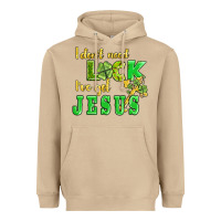 Mushroom i dont need luck i have got jesus Heavyweight Hoodie - AdoDesignShop