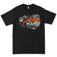 Black Badass Mama motorcycle Premium Tee - HowdyJamesFarm