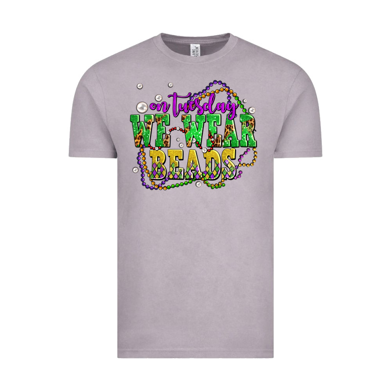On Tuesday We Wear Beads Olivia Vintage Tee by OliviaCreatesArt | Teevron