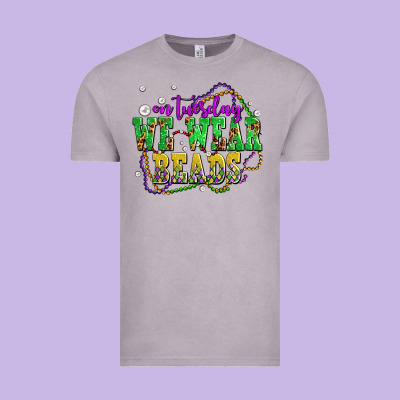 On Tuesday We Wear Beads Olivia Vintage Tee Designed By Oliviacreatesart