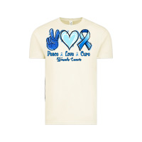 Vintage Arctic Peace Love Cure Stomach Cancer Vintage Tee - Jasminsmagicworld