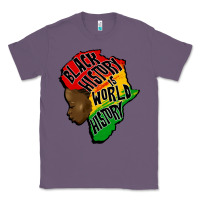 Lavender black history is world history Classic Tee - CowGirlArtShop