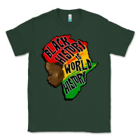 Sports Green black history is world history Classic Tee - CowGirlArtShop