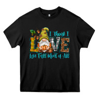 Black I think i love Fall most of all Heavy Core Tee - NancyCooperArtShop
