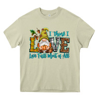 Mossy I think i love Fall most of all Heavy Core Tee - NancyCooperArtShop