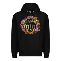 Black blessed mini Premium Hoodie - SublimationCraftShop