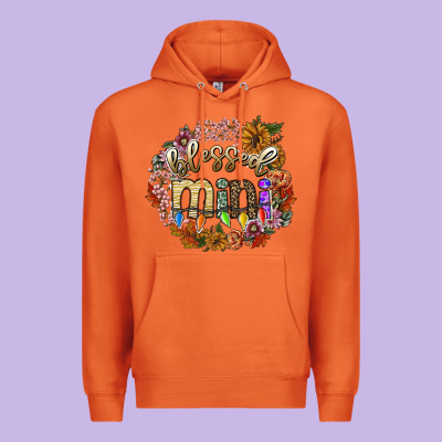 Blessed Mini Premium Hoodie Designed By Sublimationcraftshop
