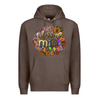 Coffee blessed mini Premium Hoodie - SublimationCraftShop