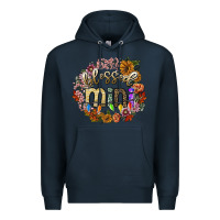 Navy blessed mini Premium Hoodie - SublimationCraftShop