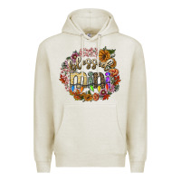 Oatmeal Heather blessed mini Premium Hoodie - SublimationCraftShop