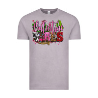 Valentine Vibes With Cowgirl Boots Olivia Vintage Tee | Teevron
