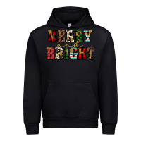Black merry and bright Urban Hoodie - JahusDesignShop