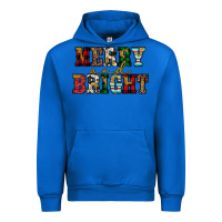 Cobalt merry and bright Urban Hoodie - JahusDesignShop