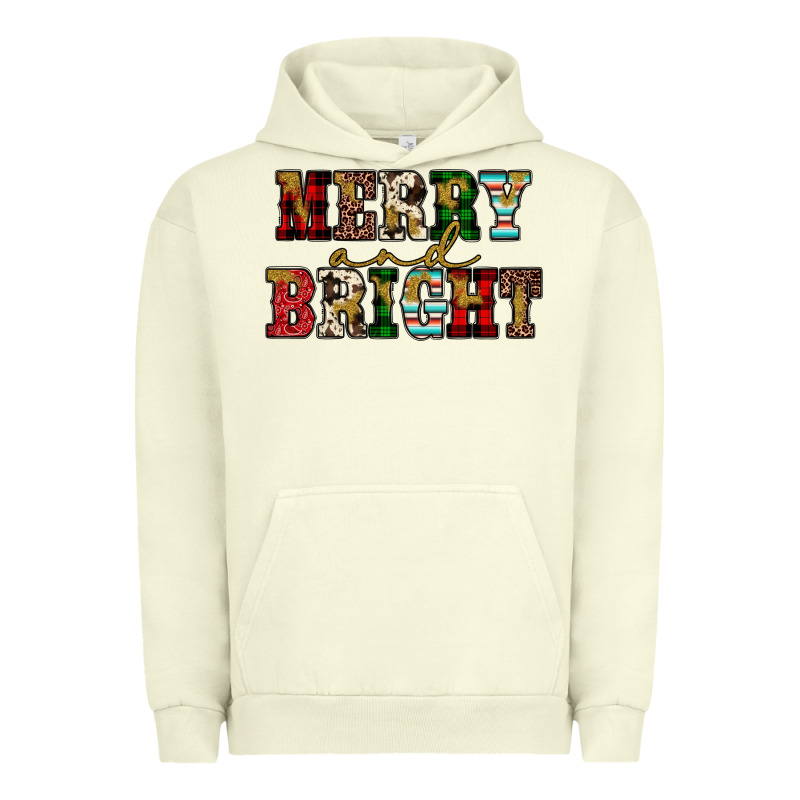 Merry And Bright Urban Hoodie by JahusDesignShop | Teevron