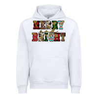 White merry and bright Urban Hoodie - JahusDesignShop