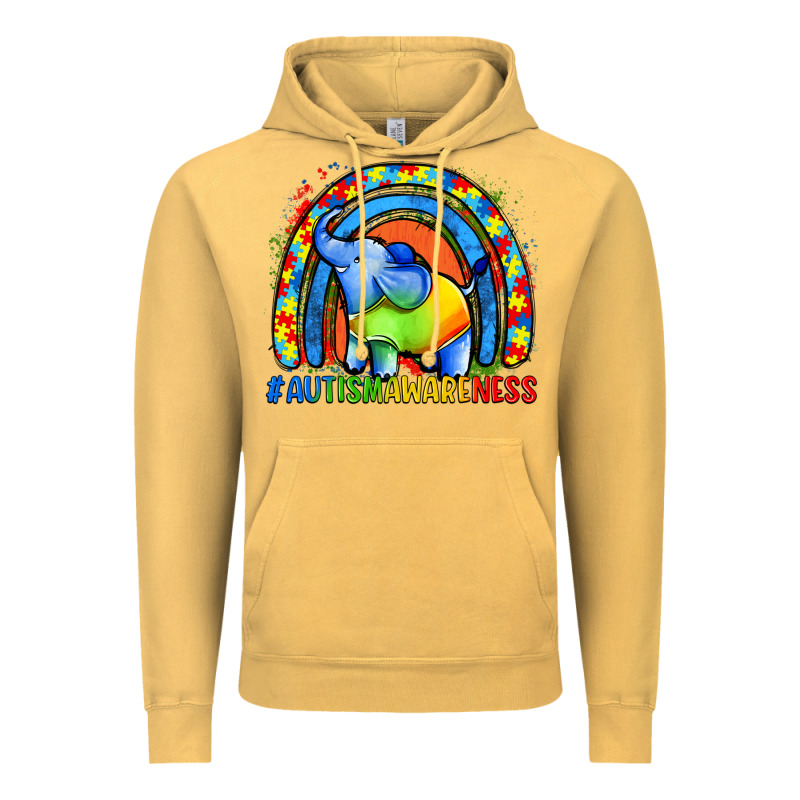 Autism Awareness Autism Elephant Vintage Hoodie by FaDigitalArtStudio | Teevron