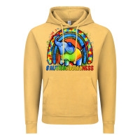 Vintage Mustard Autism Awareness Autism elephant Vintage Hoodie - FaDigitalArtStudio