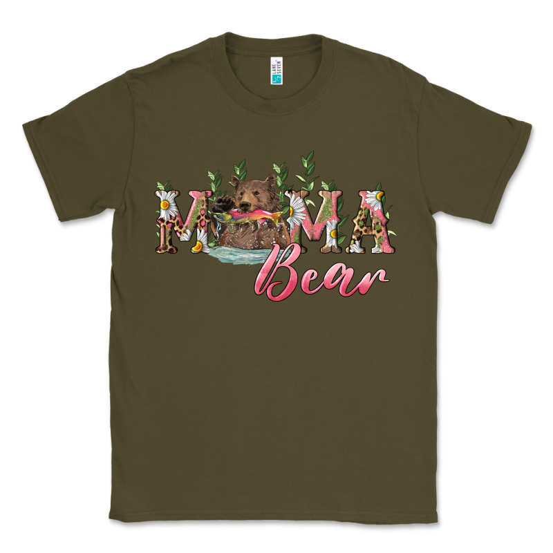 Mama Bear With Daisy Classic Tee by RanaPortraitStore | Teevron