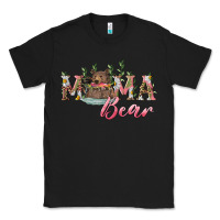 Black Mama bear with daisy Classic Tee - RanaPortraitStore