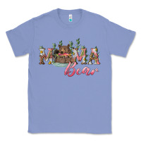 Colony Blue Mama bear with daisy Classic Tee - RanaPortraitStore