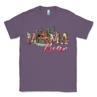 Lavender Mama bear with daisy Classic Tee - RanaPortraitStore