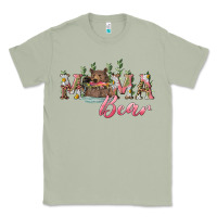 Matcha Mama bear with daisy Classic Tee - RanaPortraitStore