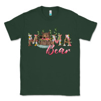 Sports Green Mama bear with daisy Classic Tee - RanaPortraitStore