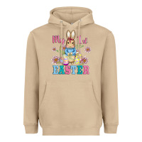 Mushroom my first easter with baby bunny and eggs Heavyweight Hoodie - AdoDesignShop