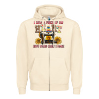 Sandshell i sew a piece of my heart into every quilt i make Zipper Hoodie - AdoDesignShop
