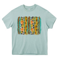 Arona Fall sunflower brushstrokes Heavy Core Tee - NancyCooperArtShop