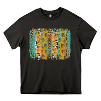Asphalt Fall sunflower brushstrokes Heavy Core Tee - NancyCooperArtShop