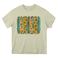 Mossy Fall sunflower brushstrokes Heavy Core Tee - NancyCooperArtShop