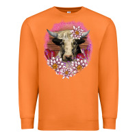 Carrot v.d lotus and cow Premium Sweatshirt - AdoDesignShop