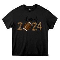 Black class of 2024 american football Heavy Core Tee - RanaPortraitStore