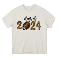 Cream class of 2024 american football Heavy Core Tee - RanaPortraitStore