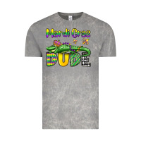 Mardi Gras Dude Alligator Olivia Vintage Tee | Teevron