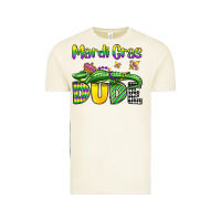 Vintage Arctic mardi gras dude alligator olivia Vintage Tee - OliviaCreatesArt