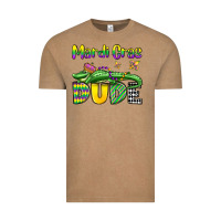 Vintage Coffee mardi gras dude alligator olivia Vintage Tee - OliviaCreatesArt