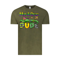 Vintage Olive mardi gras dude alligator olivia Vintage Tee - OliviaCreatesArt