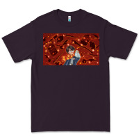 Plum wizard boy and owl Premium Tee - TumblerDesignByShophia