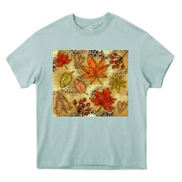 Fall Leaves Heavy Core Tee | Teevron