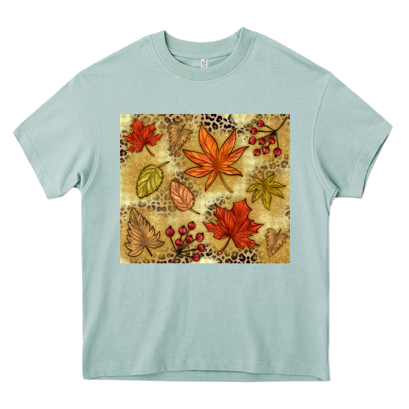Fall Leaves Heavy Core Tee by NancyCooperArtShop | Teevron