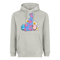 Moon Dust easter bunny wıth easter eggs Heavyweight Hoodie - AdoDesignShop