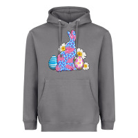 Storm easter bunny wıth easter eggs Heavyweight Hoodie - AdoDesignShop