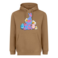 Toasted Coconut easter bunny wıth easter eggs Heavyweight Hoodie - AdoDesignShop