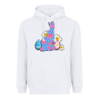 White easter bunny wıth easter eggs Heavyweight Hoodie - AdoDesignShop