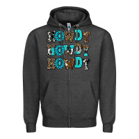 Charcoal Heather howdy howdy howdy Zipper Hoodie - AdoDesignShop