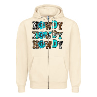 Howdy Howdy Howdy Zipper Hoodie | Teevron