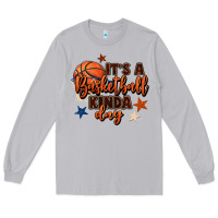 Moon Dust it's a basketball kinda day Long Sleeve Tee - FaDigitalArtStudio